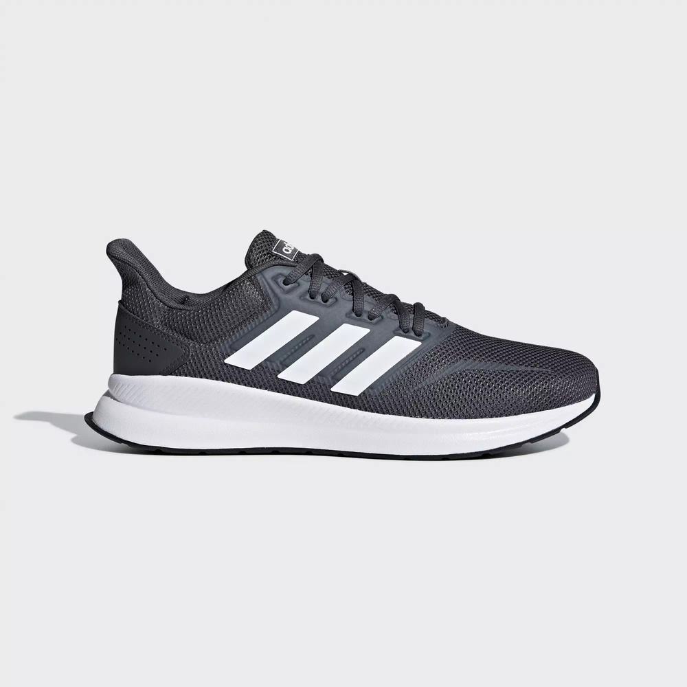 Adidas Runfalcon Tenis Para Correr Grises Para Hombre (MX-73340)